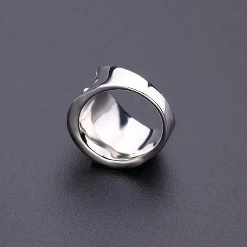 Temperament Wedding Jewellery Fashion Flower Oil Dripping Ring for Women-Dollar Bargains Online Shopping Australia