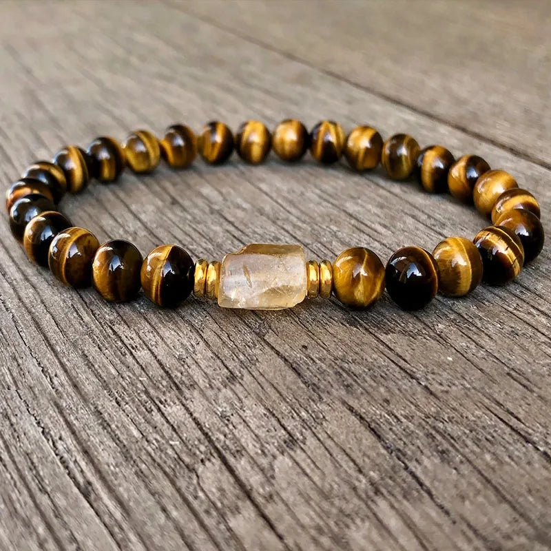 Good luck Bracelet Citrine bracelet Black Tourmaline bracelet Yoga bracelet-Dollar Bargains Online Shopping Australia