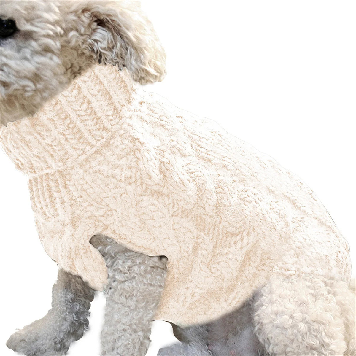 Puppy Dog Sweaters for Small Medium Dogs Cats Clothes Winter Warm Pet Turtleneck Chihuahua Vest Soft Yorkie Coat Teddy Jacket-Dollar Bargains Online Shopping Australia