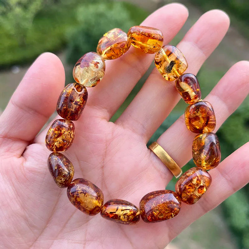 Amber Bracelets Natural Beads Baltic Energy Gemstone Healing Jewelry-Dollar Bargains Online Shopping Australia