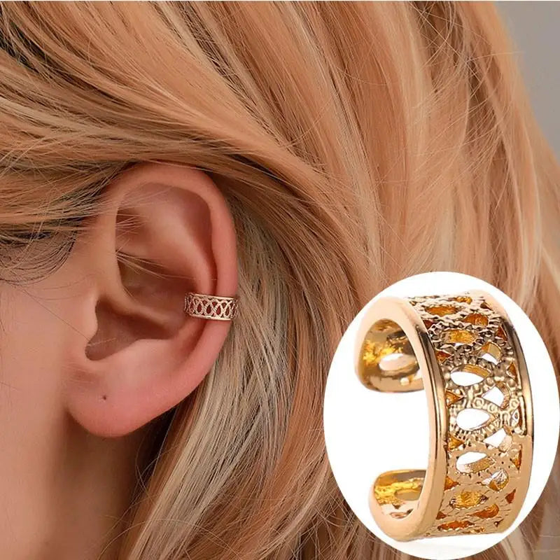 Crystal Clip Earrings For Women Zircon Earing Without Hole Jewelry Fake Earrings Single Ear Bone Clip Earings Ear Cuffs-Dollar Bargains Online Shopping Australia