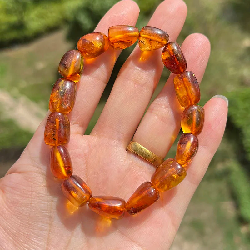 Amber Bracelets Natural Beads Baltic Energy Gemstone Healing Jewelry-Dollar Bargains Online Shopping Australia