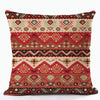 Bohemian Patterns Linen Cushions Case Multicolors Abstract Ethnic Geometry Print Decorative Pillows Case Living Room Sofa Pillow-Dollar Bargains Online Shopping Australia