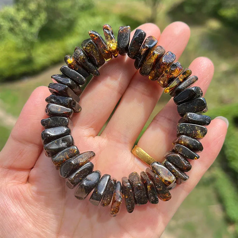 Amber Bracelets Natural Beads Baltic Energy Gemstone Healing Jewelry-Dollar Bargains Online Shopping Australia