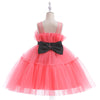 Baby Girls Ruffles Party Dress Elegant 3 8 Year Fluffy Evening Princess Birthday Kids Dresses For Girl Wedding Children Costume-Dollar Bargains Online Shopping Australia