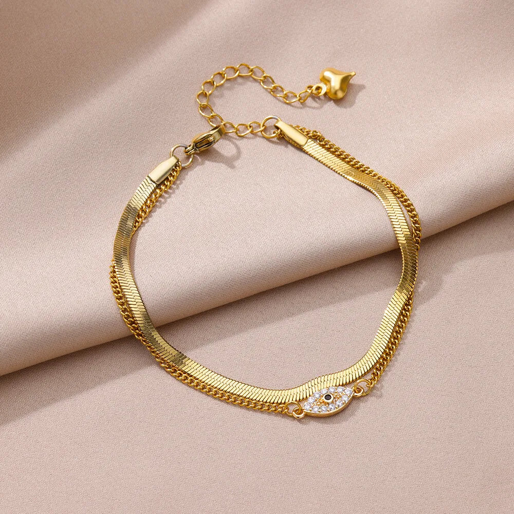 Anklets for Women Summer Beach Accessories Stainless Steel Imitation Pearl Chain Anklet Gold Color Leg Bracelets Bodychain Gifts-Dollar Bargains Online Shopping Australia