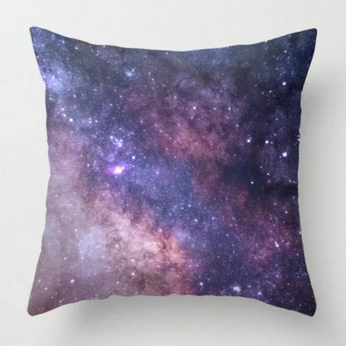 Nordic sofa cushion cover plush pillow cover purple pattern cushion cover living room office nap pillow cover-Dollar Bargains Online Shopping Australia