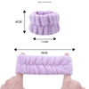 Makeup Headband Puffy Sponge Spa Head Bands for Women Girls Washing Face Skincare Yoga Facial Mask Sport Hairbands Headwear-Dollar Bargains Online Shopping Australia