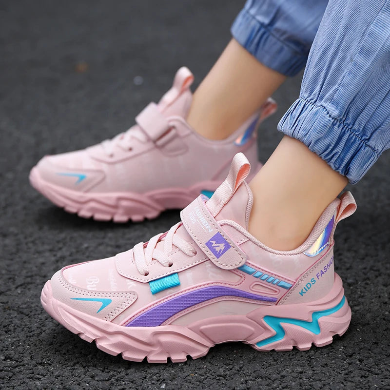 Brand Kids Sports Shoes Outdoor Comfortable Running Shoes Girls Waterproof Sneakers Antislip Children Shoes-Dollar Bargains Online Shopping Australia