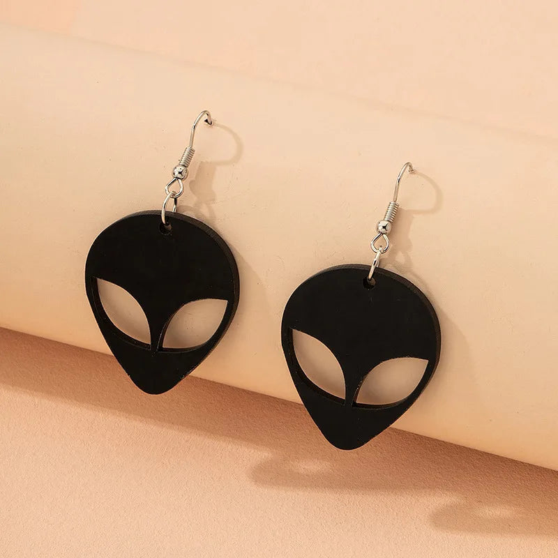 Earrings For Women UFO Acrylic Astronaut Star Lightning Cat Cute Hip Hop Exaggeration Special Creativity Jewelry Rainbow-Dollar Bargains Online Shopping Australia