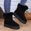 Winter Boots Fur Women's Snow Boots Low-top Warm Fur Shoes Men's and Women's Winter Short Boots Super Mini Outer Wear Non-slip-Dollar Bargains Online Shopping Australia