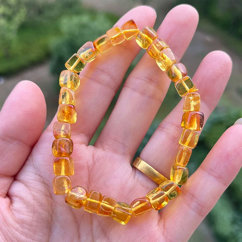 Amber Bracelets Natural Beads Baltic Energy Gemstone Healing Jewelry-Dollar Bargains Online Shopping Australia