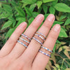 Bohemia Lucky Turkish Blue Evil Eye Rings Dripping Oil Open Adjustable Finger Rings for Women Jewelry Gift-Dollar Bargains Online Shopping Australia