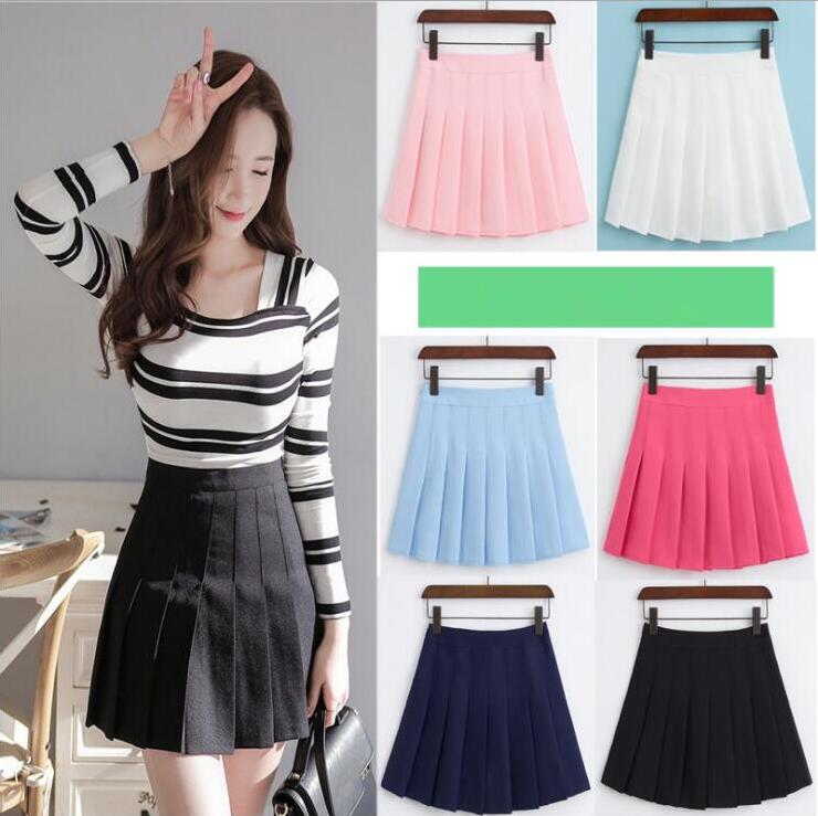 summer AA high waist Slim short skirt college students wind code skirt-Dollar Bargains Online Shopping Australia