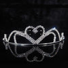 Pearl Princess Tiara Crystal Crown Kid Girls Lover Prom Gift Hair Jewelry Bridal Headband Wedding Tiaras and Crowns-Dollar Bargains Online Shopping Australia