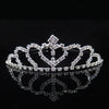 Pearl Princess Tiara Crystal Crown Kid Girls Lover Prom Gift Hair Jewelry Bridal Headband Wedding Tiaras and Crowns-Dollar Bargains Online Shopping Australia