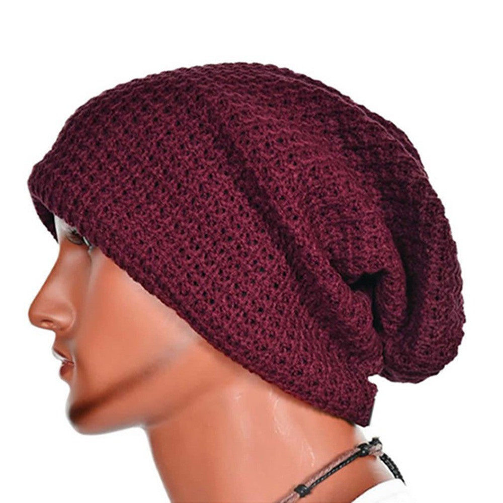 Casual Sports Warm Knitted Beanie Winter Warm For Women Knit Skull