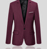 Men Suit Jacket Blazer Cardigan Jaqueta Wedding Suits Jackets-Dollar Bargains Online Shopping Australia