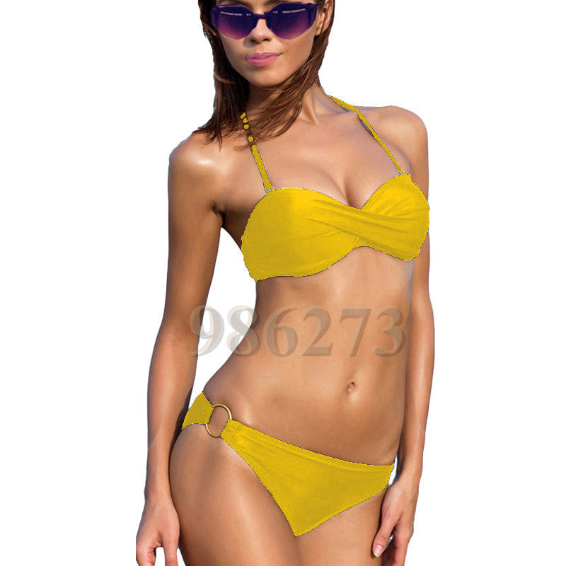 est Summer Sportswear Sexy Bikini Women Swimwear Occidental Secret Bathing Suit Swimsuit Eight Colors S M L #MU300-Dollar Bargains Online Shopping Australia