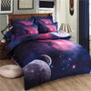 3D Galaxy Bedding Sets Twin/Queen Size Universe Outer Space Themed Bedspread 2pcs/3pcs/4pcs Bed Linen Bed Sheets Duvet Cover Set-Dollar Bargains Online Shopping Australia