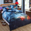 3D Galaxy Bedding Sets Twin/Queen Size Universe Outer Space Themed Bedspread 2pcs/3pcs/4pcs Bed Linen Bed Sheets Duvet Cover Set-Dollar Bargains Online Shopping Australia