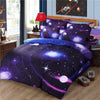 3D Galaxy Bedding Sets Twin/Queen Size Universe Outer Space Themed Bedspread 2pcs/3pcs/4pcs Bed Linen Bed Sheets Duvet Cover Set-Dollar Bargains Online Shopping Australia