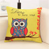 RUBI Lovely Owls Cushion Without Inner Polyester Home Decor Sofa Car Seat Decorative Throw Pillow Housse-Dollar Bargains Online Shopping Australia