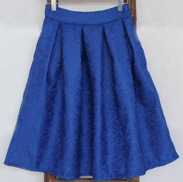 Summer Style Vintage Skirt High Waist Work Wear Midi Skirts Womens Fashion-Dollar Bargains Online Shopping Australia