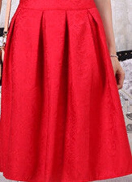 Summer Style Vintage Skirt High Waist Work Wear Midi Skirts Womens Fashion-Dollar Bargains Online Shopping Australia