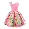 Princess Girls Flower Embroidered Dress Elegant Kids Girl Wedding Party Dresses Girls Halloween Dress Girls Clothes-Dollar Bargains Online Shopping Australia