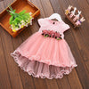 Lovely Floral Sleeveless Dress Toddler Infant Kids Baby Girls Dress Newborn Baby Princess Party Tulle Dresses 6M-3Y Clothes-Dollar Bargains Online Shopping Australia