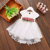 Lovely Floral Sleeveless Dress Toddler Infant Kids Baby Girls Dress Newborn Baby Princess Party Tulle Dresses 6M-3Y Clothes-Dollar Bargains Online Shopping Australia