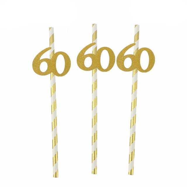 Chicinlife 24pcs/lot Happy 30 40 50 60th Birthday Photo booth props Birthday Anniversary Party Decoration photobooth props-Dollar Bargains Online Shopping Australia