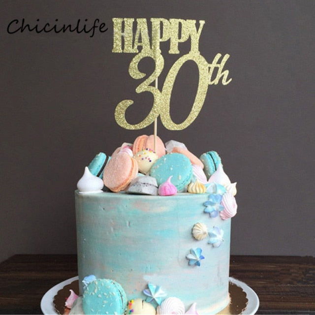 Chicinlife 24pcs/lot Happy 30 40 50 60th Birthday Photo booth props Birthday Anniversary Party Decoration photobooth props-Dollar Bargains Online Shopping Australia