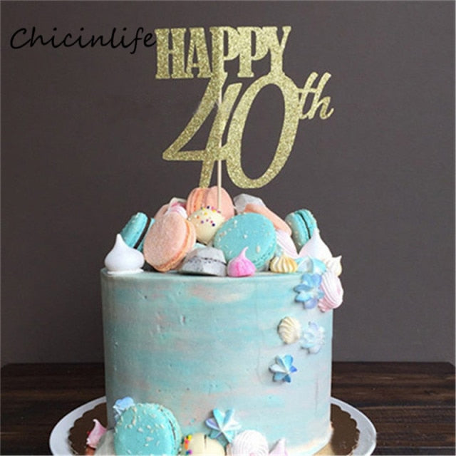 Chicinlife 24pcs/lot Happy 30 40 50 60th Birthday Photo booth props Birthday Anniversary Party Decoration photobooth props-Dollar Bargains Online Shopping Australia