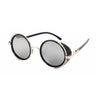 Retro Steampunk Sunglasses Men Women Round Metal Shields Sun Glasses Brand Designer Fashion Eyewear Mirror Lens UV400-Dollar Bargains Online Shopping Australia