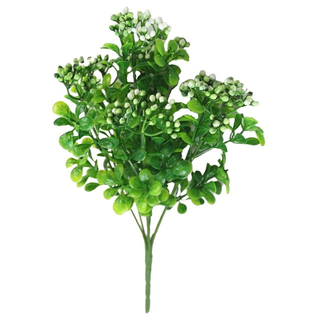 New Artificial Shrubs Creative Decorative Artificial Plant Ferns Simulation Plant Plastic Flower Fern Wall Material Accessories-Dollar Bargains Online Shopping Australia