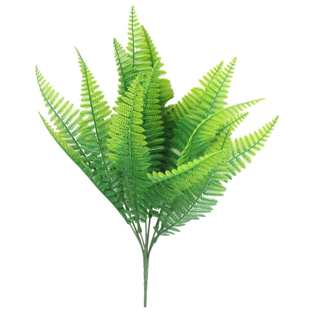 New Artificial Shrubs Creative Decorative Artificial Plant Ferns Simulation Plant Plastic Flower Fern Wall Material Accessories-Dollar Bargains Online Shopping Australia