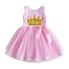 Girls Perform Dress Children Princess Tutu Dress Toddlers Summer Prom Dresses Kids Birthday Party School Casual Clothes-Dollar Bargains Online Shopping Australia