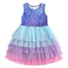 Girls Perform Dress Children Princess Tutu Dress Toddlers Summer Prom Dresses Kids Birthday Party School Casual Clothes-Dollar Bargains Online Shopping Australia