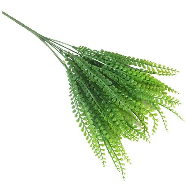 New Artificial Shrubs Creative Decorative Artificial Plant Ferns Simulation Plant Plastic Flower Fern Wall Material Accessories-Dollar Bargains Online Shopping Australia