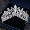 Diverse Silver Color Gold Crystal Crowns Bride tiara Fashion Queen For Wedding Crown Headpiece Wedding Hair Jewelry Accessories-Dollar Bargains Online Shopping Australia