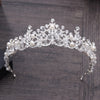 Diverse Silver Color Gold Crystal Crowns Bride tiara Fashion Queen For Wedding Crown Headpiece Wedding Hair Jewelry Accessories-Dollar Bargains Online Shopping Australia