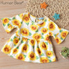 Girls Dress Sleeveless Baby Kids Clothes Summer Children Clothing Leaf Embroidery Girl Clothes Toddler Dresses-Dollar Bargains Online Shopping Australia