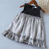 Girls Dress Sleeveless Baby Kids Clothes Summer Children Clothing Leaf Embroidery Girl Clothes Toddler Dresses-Dollar Bargains Online Shopping Australia