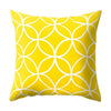 Geometric Yellow Pillowcase Decorative Cushion For Sofa DIY Printed Pillow Chair Car Cushion Christmas Home Decoration-Dollar Bargains Online Shopping Australia