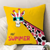 Geometric Yellow Pillowcase Decorative Cushion For Sofa DIY Printed Pillow Chair Car Cushion Christmas Home Decoration-Dollar Bargains Online Shopping Australia