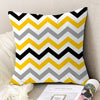 Geometric Yellow Pillowcase Decorative Cushion For Sofa DIY Printed Pillow Chair Car Cushion Christmas Home Decoration-Dollar Bargains Online Shopping Australia