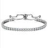 Cubic Zirconia Tennis Bracelets Iced Out Chain Crystal Wedding Bracelet For Women Men Gold Silver Color Bracelet-Dollar Bargains Online Shopping Australia