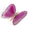 Natural Agate Slice Butterfly Stones Quartz Home Decor Gift-Dollar Bargains Online Shopping Australia